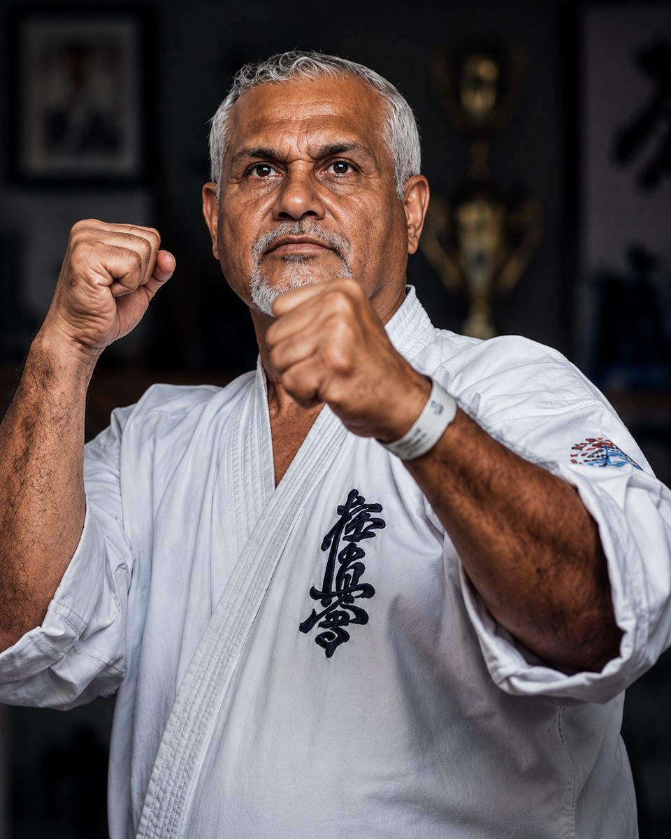 Shihan Jorge Bustos, fundador del dojo